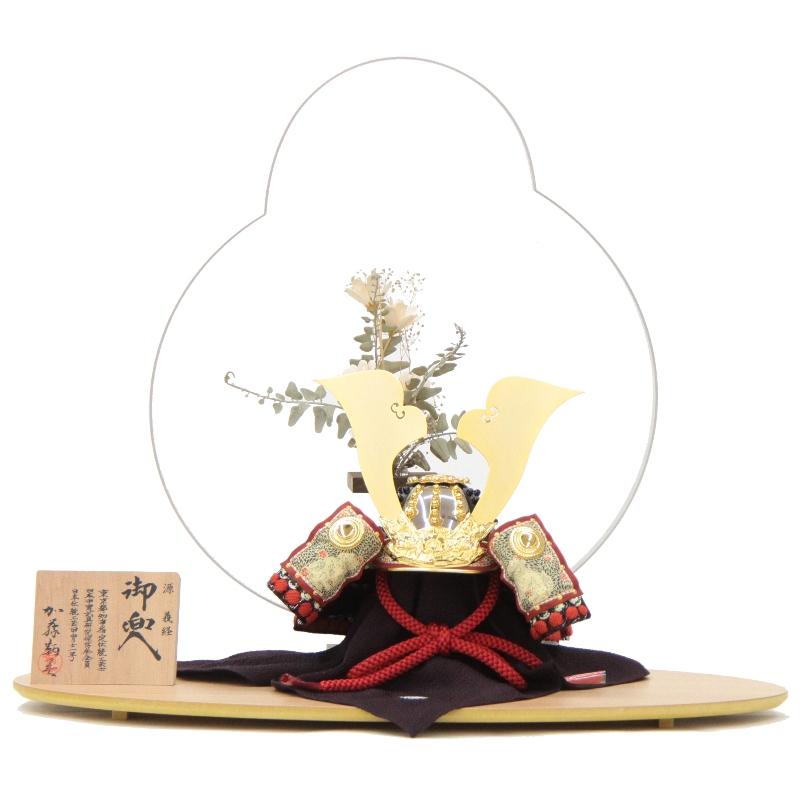 五月人形 兜 平飾り 1/3（245to1019）鞆美 ym1212n（gk229b/yb1075