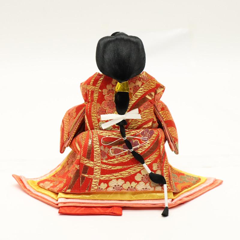アウトレット品 雛人形 人形単品 三五 三人官女 金襴 3人 25a-ya