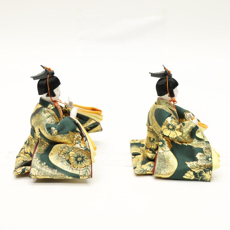 アウトレット品 雛人形 人形単品 三五 五人囃子 金襴 5人 25a-ya-0137