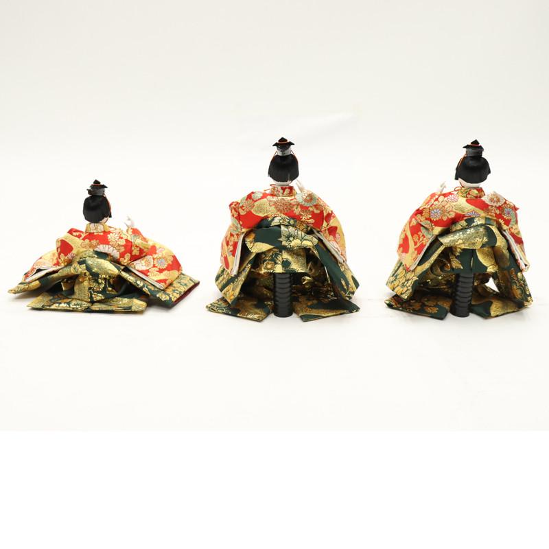 アウトレット品 雛人形 人形単品 三五 五人囃子 金襴 5人 25a-ya-0137