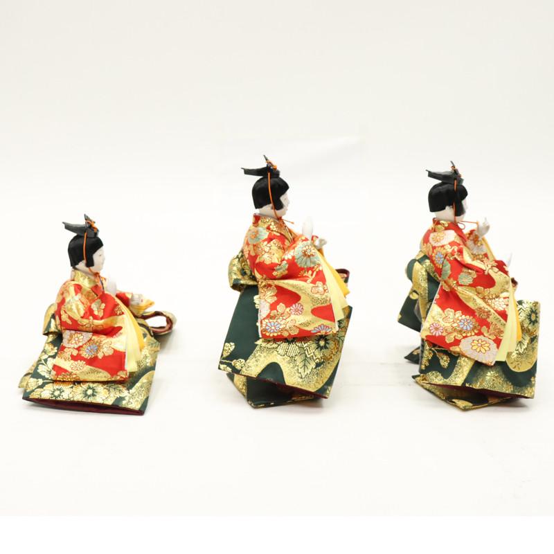 アウトレット品 雛人形 人形単品 三五 五人囃子 金襴 5人 25a-ya-0137