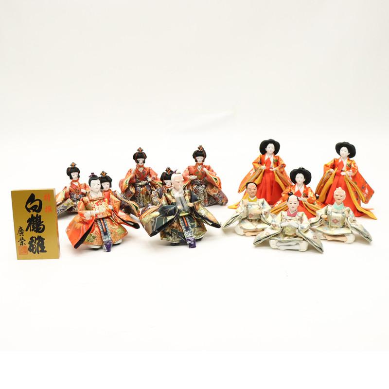 【価格応相談】　極美品　雛人形セット　オルゴール付 最終セール 久月 雛人形セット オルゴール照明付き
