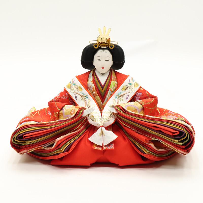 アウトレット品 雛人形 人形単品 九番 親王 玉台付 2人 25a-ya-0171