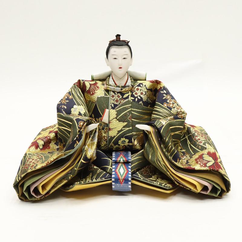 アウトレット品 雛人形 人形単品 七番 親王 金襴 玉台付 2人 25a-ya