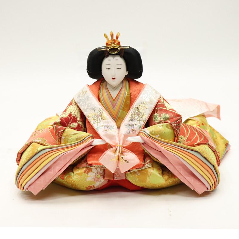 アウトレット品 雛人形 人形単品 七番 親王 金襴 玉台付 2人 25a-ya