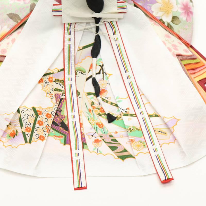 アウトレット品 雛人形 人形単品 九番 親王 友禅 玉台付 2人 25a-ya-0175の画像