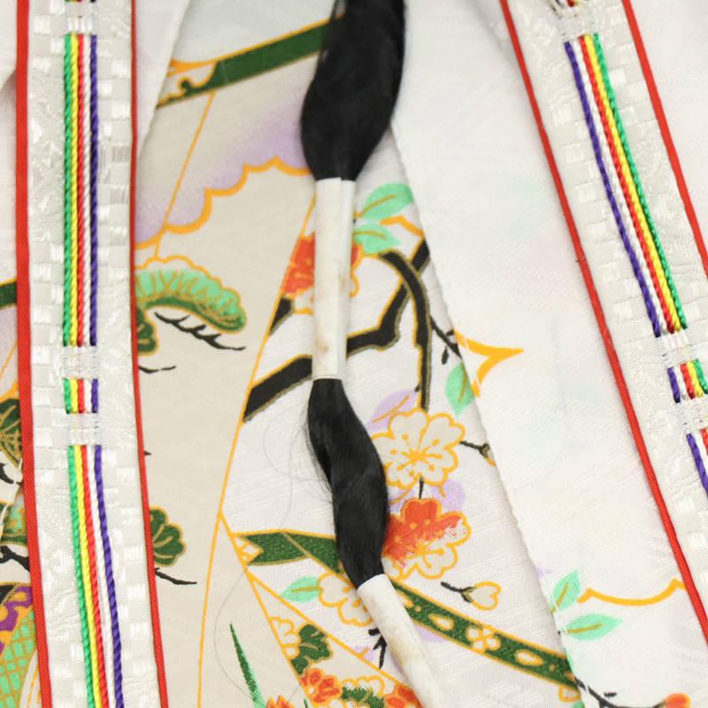アウトレット品 雛人形 人形単品 九番 親王 友禅 玉台付 2人 25a-ya-0175の画像