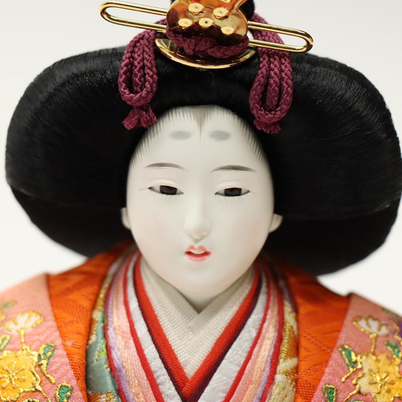 アウトレット品 雛人形 人形単品 三五 親王 金襴 玉台付 2人 25a-ya