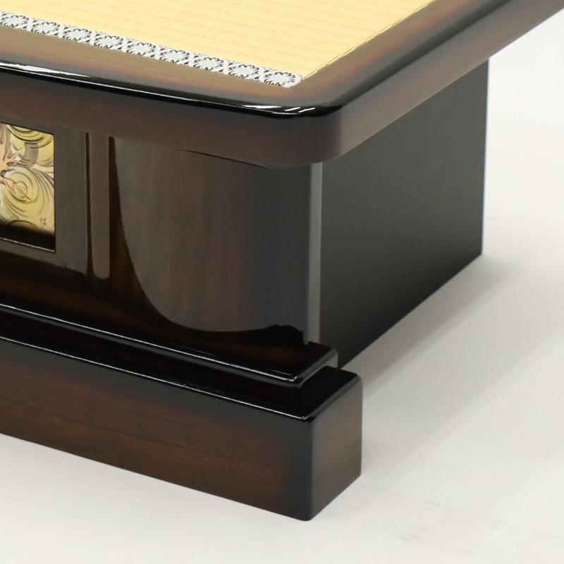 アウトレット品 五月人形 台単品 25号 竜虎 校倉彫金 高床台 25a-ya