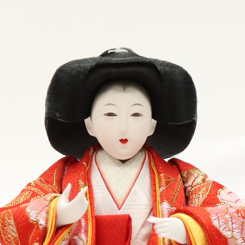 アウトレット品 雛人形 人形単品 三五 三人官女 金襴 一人台付 3人 25a