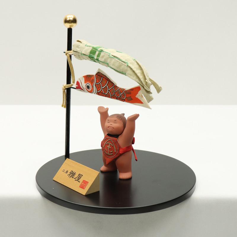 アウトレット品 五月人形 人形 金太郎 お元気金太 25a-ya-0280