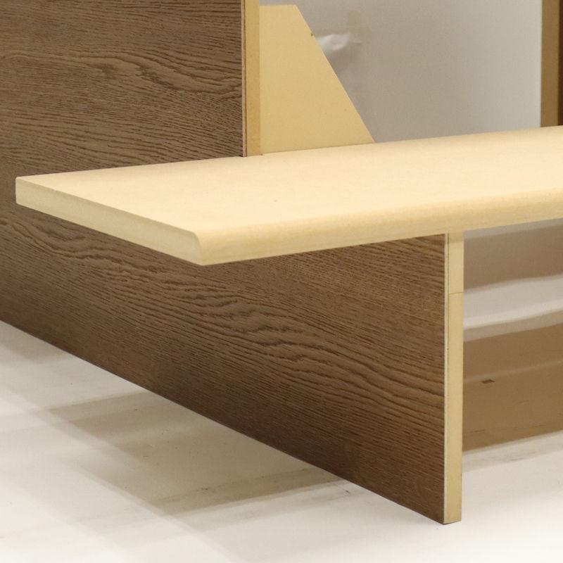 アウトレット品 雛人形 台単品 35×3 三段飾り台 低床型 木製 25a-ya