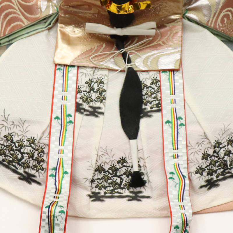 アウトレット品 雛人形 人形単品 十番 親王 金襴 玉台付 2人 25a-ya