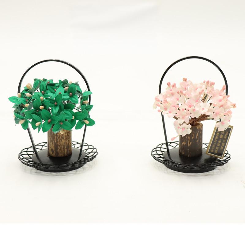 アウトレット品 雛人形 道具単品 姫桜 桜橘 花器 黒 竹細工 25a-ya