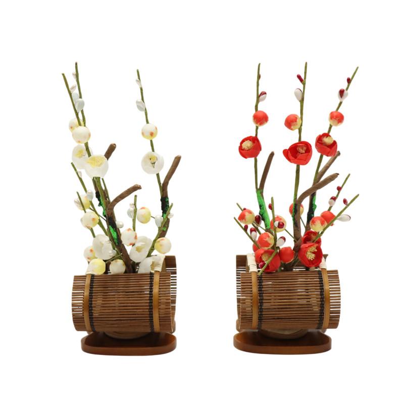アウトレット品 雛人形 道具単品 小 桜橘 正絹紅白梅 すだれ井垣 25a