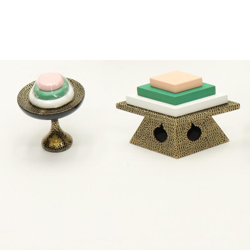 アウトレット品 雛人形 道具単品 25号 雛道具6点セット 三棚6品セット