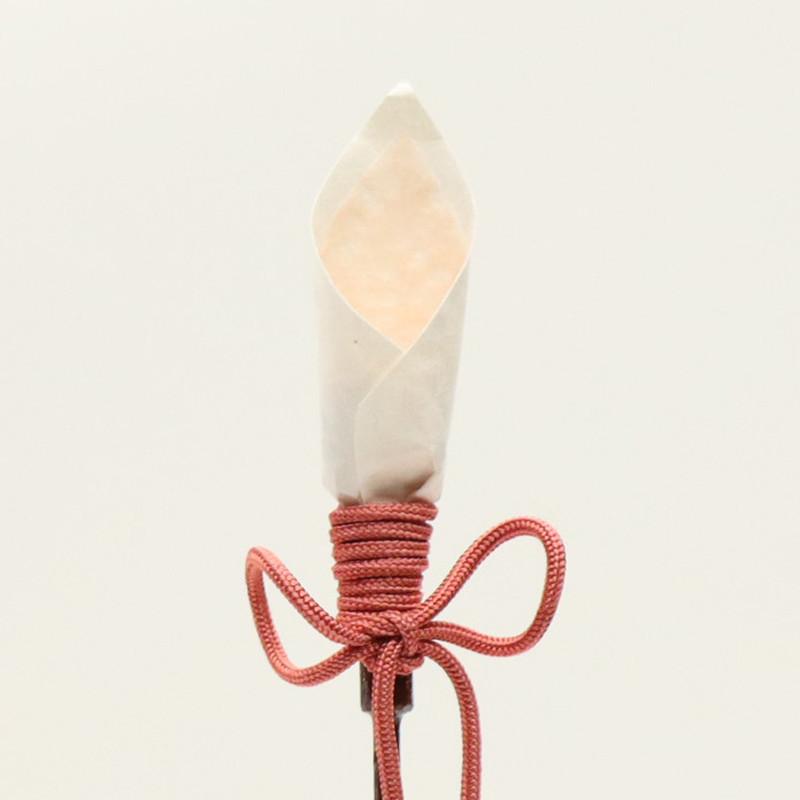 アウトレット品 雛人形 道具単品 16cm 雪洞 紅溜梨地二重紙 油灯（燭台