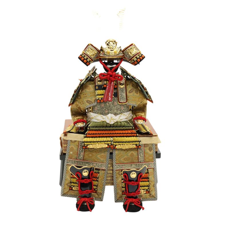 アウトレット品 五月人形 鎧単品 5号 朔太郎 櫃付き 25a-ya-0662