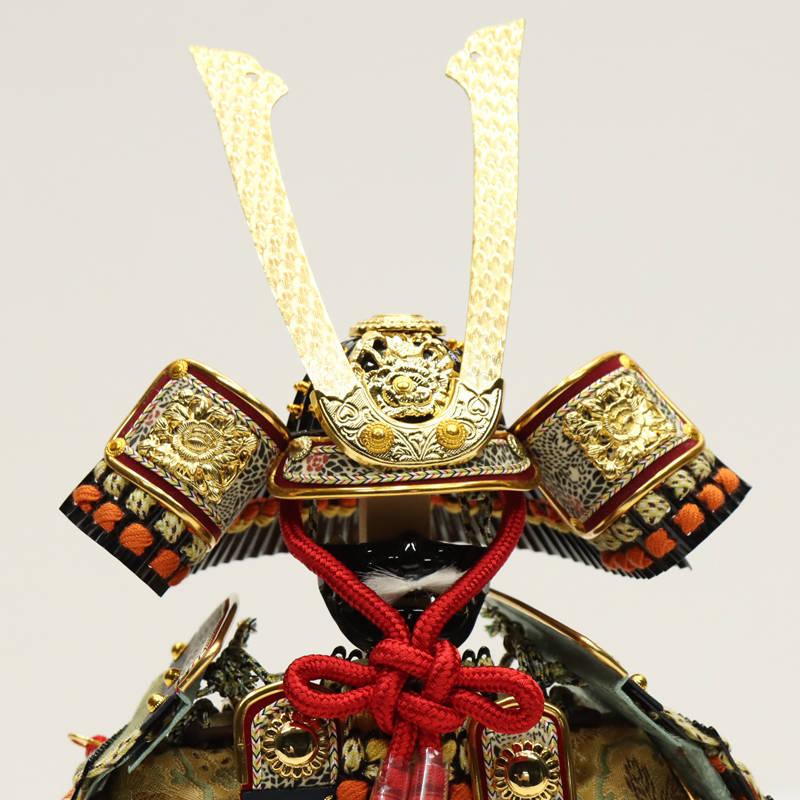 アウトレット品 五月人形 鎧単品 5号 朔太郎 櫃付き 25a-ya-0662