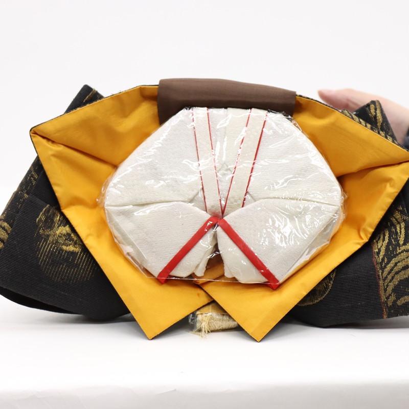 アウトレット品 雛人形 親王単品 月光 京七番 殿、姫：黒系衣裳 2人