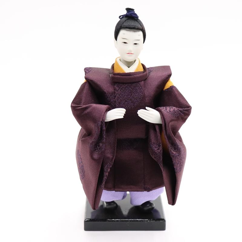 アウトレット品 雛人形 その他人形単品 大名行列（家来七人） 紫・赤