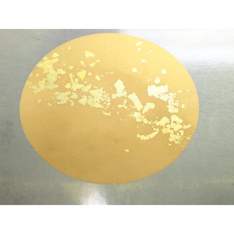 アウトレット品 屏風単品 三曲屏風 13号 青貝箔 月に松と梅 レトロ アートスタンド 26a-ya-0984_9
