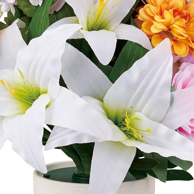 盆提灯 岐阜提灯 花タイプ グランドルミナス STD 盛花L (P25)(23844)