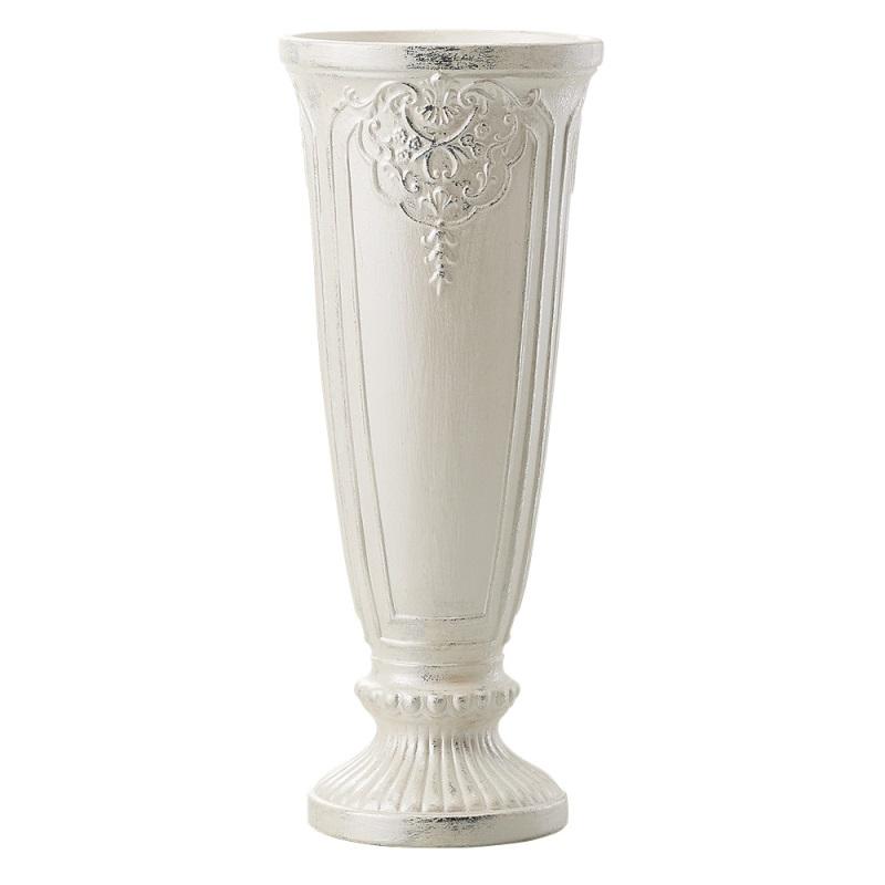 花瓶 フラワーベース Victorian ll ヴィクトリアン pearl white 1個