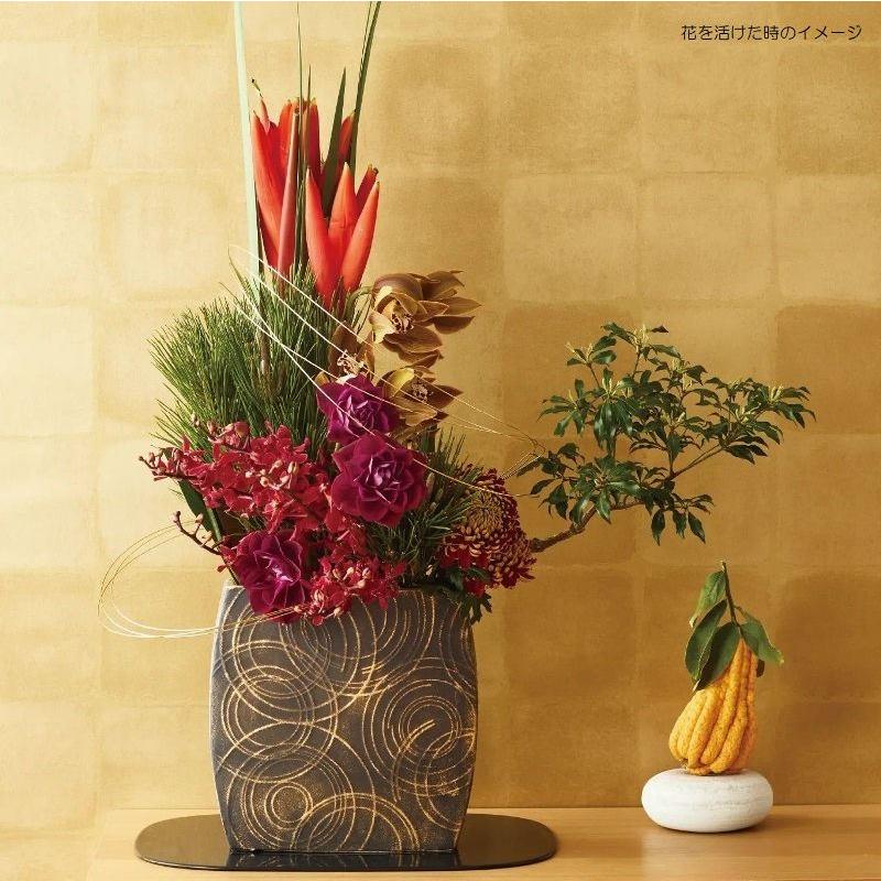 花瓶・フラワースタンド minamo 花瓶 フラワーベース MINAMO ミナモ black 1個入り 175-653-891