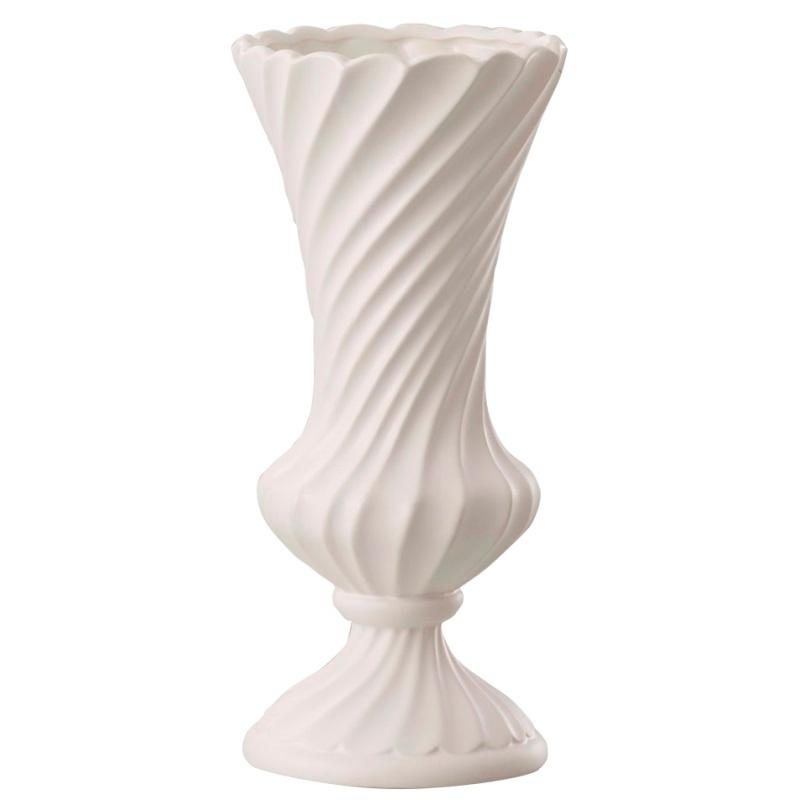 スパイラルデザイン 陶製花瓶 花瓶 フラワーベース Ceramic GIFT Spiral ll スパイラル 陶器 （1個