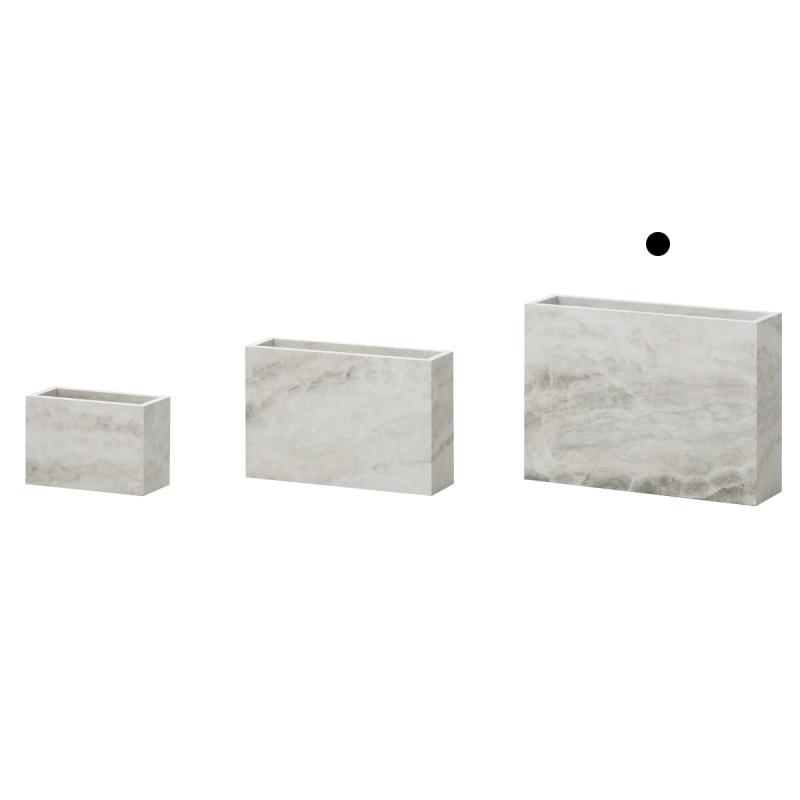 花瓶 フラワーベース monotone rectangle モノトーン レクタングル