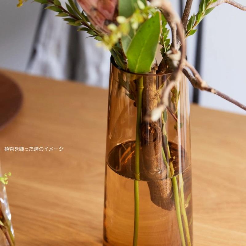 花瓶 フラワーベース GLASS INTERIOR conicaglass コニカグラス ガラス