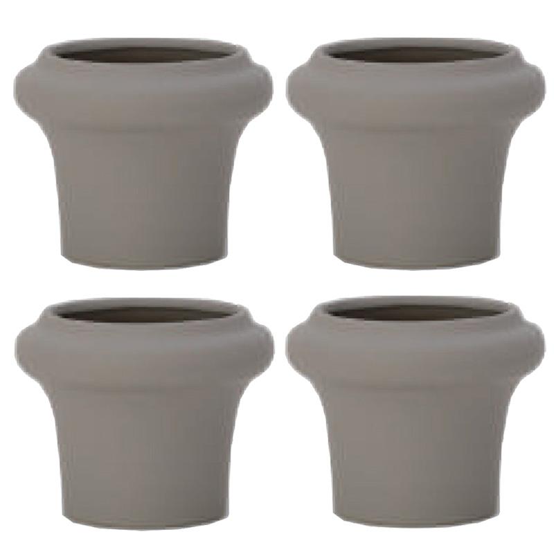 花・観葉植物用ポット バルブロ KN 11 H 4個入り 40090 （代引き不可