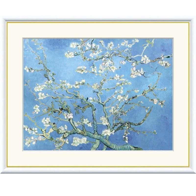 額絵 ゴッホ 花咲くアーモンドの木の枝 f8・f6・f4サイズ 世界の名画