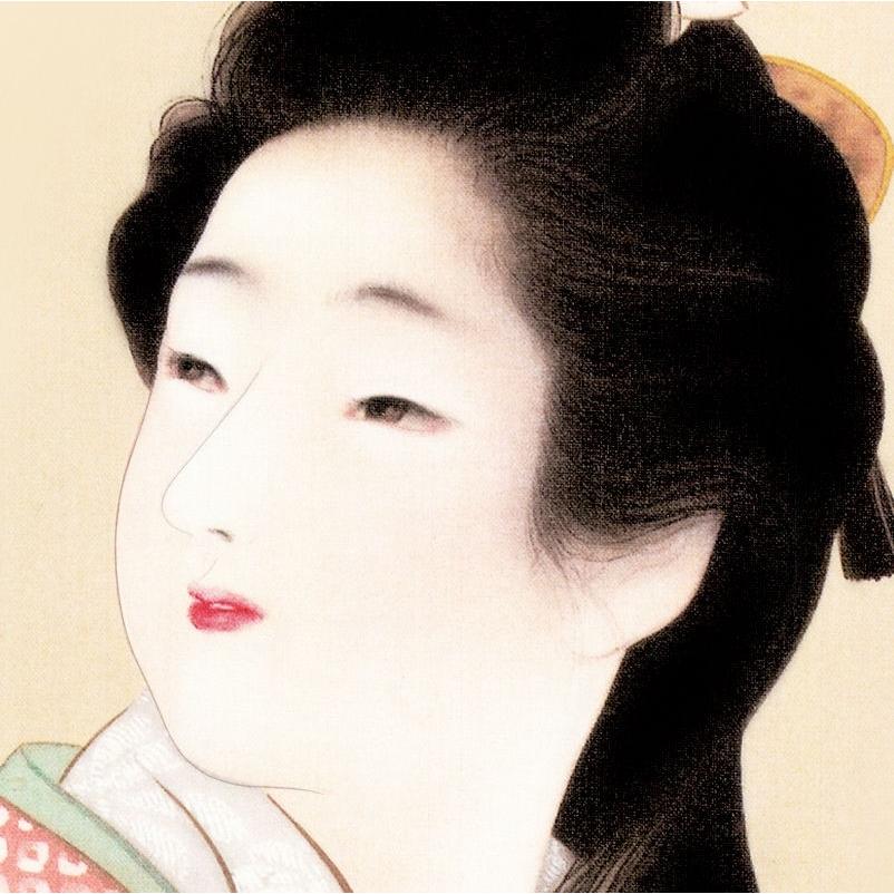桜吹雪 上村松園 朝顔 上村松園 朝顔/Web書画ミュージアム/長良川画廊