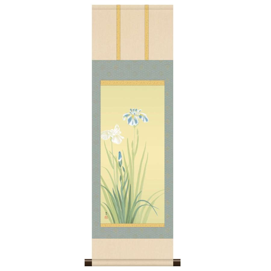 菱田春草 掛け軸 春の朝 掛け軸-春の花鳥/菱田 春草(尺五) 床の間 和室 お洒落 モダン はるのか