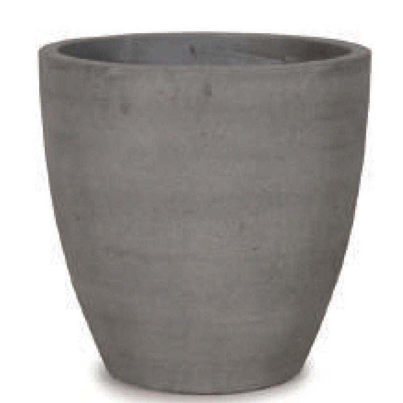 ラウンド | コルテス | 植木鉢・テラコッタとプランターの通販専門店 | BARGE 花・観葉植物用ポット コーテス ラウンド S 30/A グレー（1個入り）ct-101h10e [KTp169] 中型ポット （代引