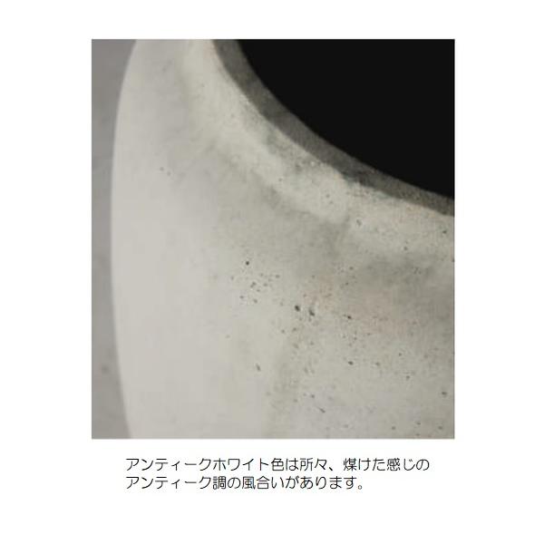 花・観葉植物用ポット ファイバーストーン アウリガ M 40/B 1個入り fs-aa3w40e [KTp111]（代引き不可）の画像