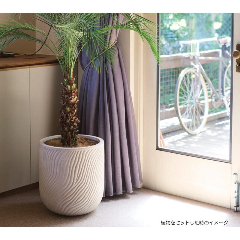 花・観葉植物用ポット ファイバーストーン ラケルタ S 33/A 1個入り fs 