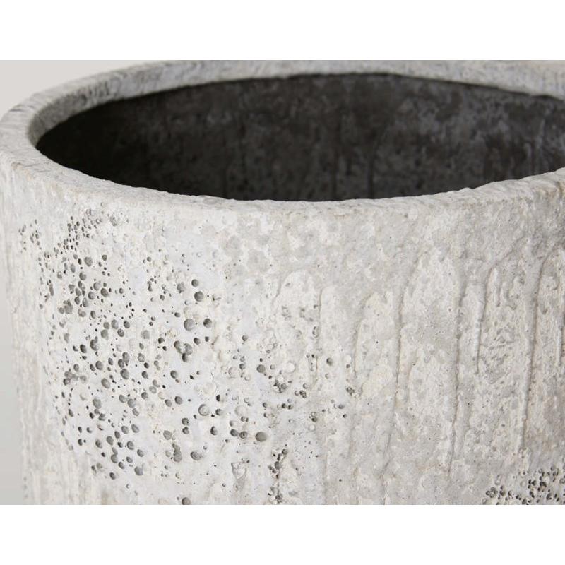 花・観葉植物用ポット オイスター ラウンド M 42/A 1個入り oy-03rw42e [KTp155]（代引き不可）の画像