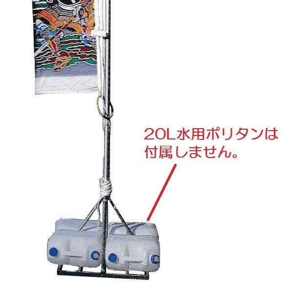 大畑武者絵幟 武者のぼり用 別売りポール 3.3m武者幟用 4.8m