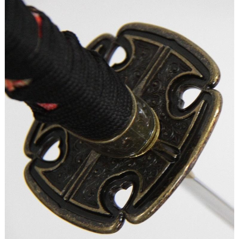 【専用】刀剣御手入用品　桐箱(二段)入　(未使用、新品)　黒田刀剣研磨処 無銘（古宇多）特別保存刀剣鑑定書 大前田家伝来 Katana（No