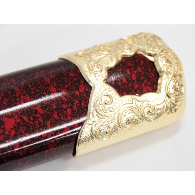 模造刀 刀匠シリーズ 三日月 宗近 大刀 刃紋入り刀身 メッキ合金