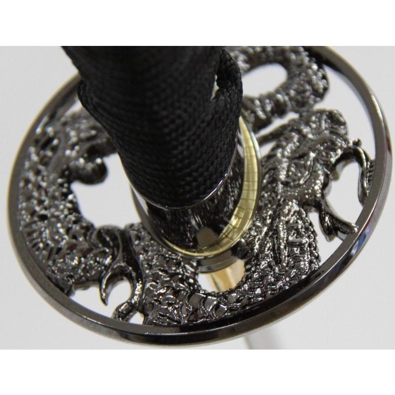 模造刀 刀匠シリーズ 大和守 安定 大刀 刃紋入り刀身 メッキ合金