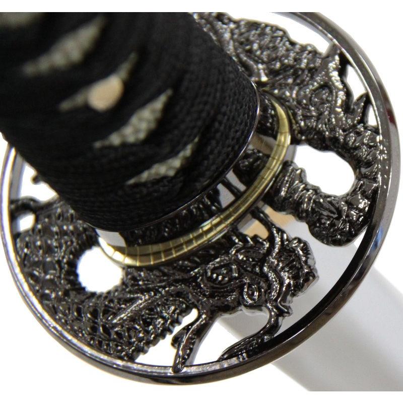 居合用模造刀 大刀 真剣き拵え 亜鉛ダイキャストクロームメッキ刀身 上総介兼重風 居合用模造刀 大刀 真剣き拵え 亜鉛ダイキャストクロームメッキ