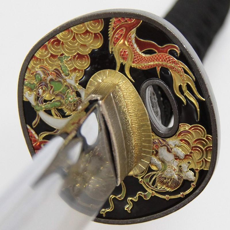 関の美術刀剣　模造刀 葵御紋 大刀 徳川家康拵え 葵鍔 模造刀｜【公式】模造刀・居合刀の専門店「忍屋」