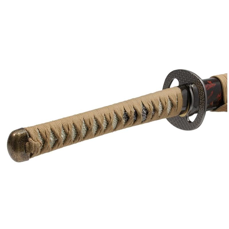 模造刀 逆刃刀 茶糸仕様 大刀[neu167]（代引き不可） : さくらソレイユ