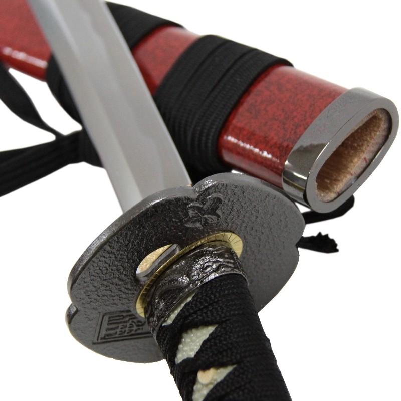 模造刀 幕末シリーズ 土方歳三 小刀 刃紋入り刀身 メッキ合金 neu001s