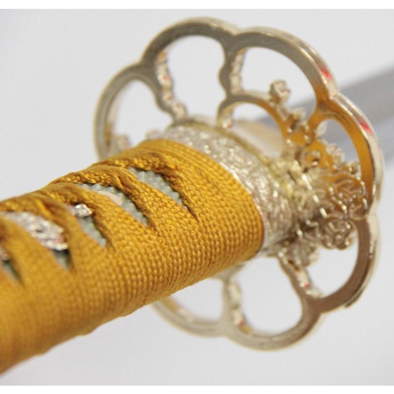 高級模造刀 黄金拵 乱れ刃紋 高級模造刀 黄金拵 乱れ刃紋 高級模造刀 黄金拵 乱れ刃紋