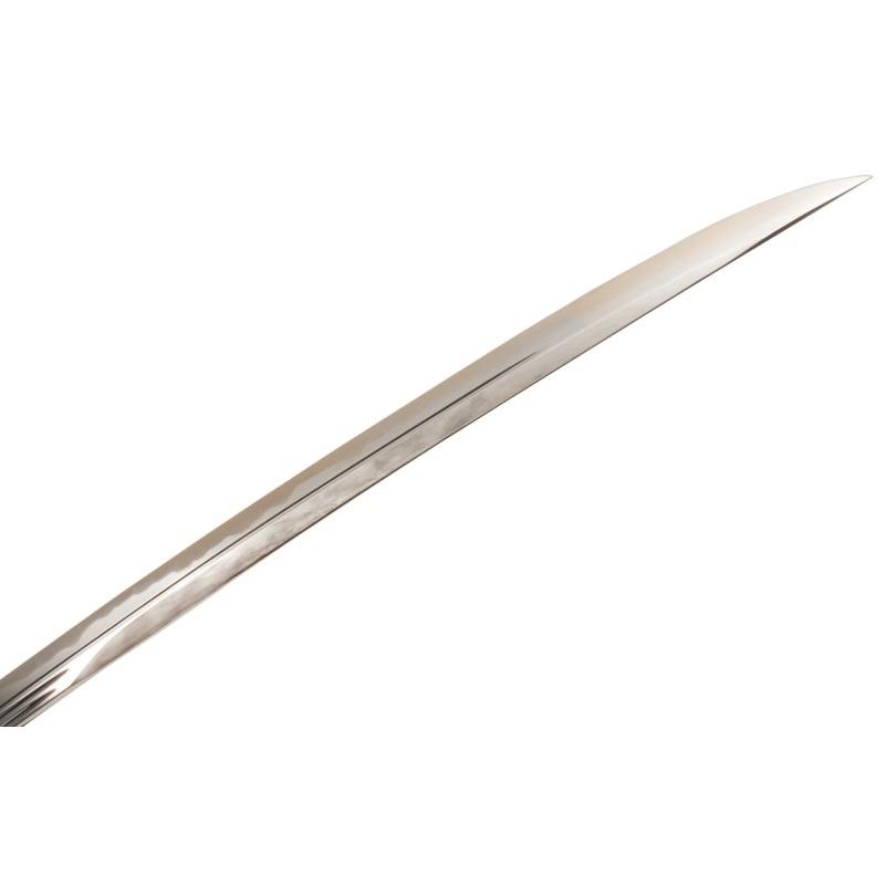 模造刀 居合刀 幕末勤王刀拵え 源清麿 大帽子鵜首造刀身 極上